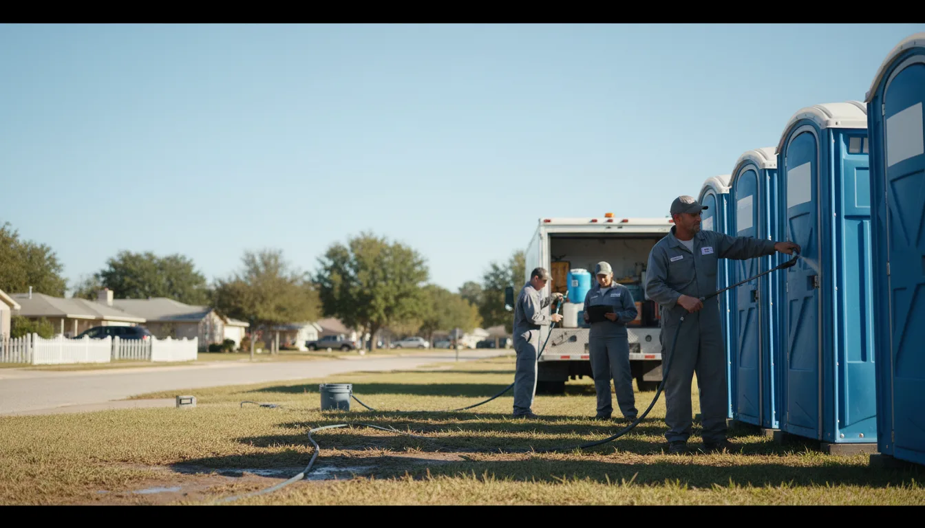 Long-Term Portable Toilet Rental in Bristow, OK near me